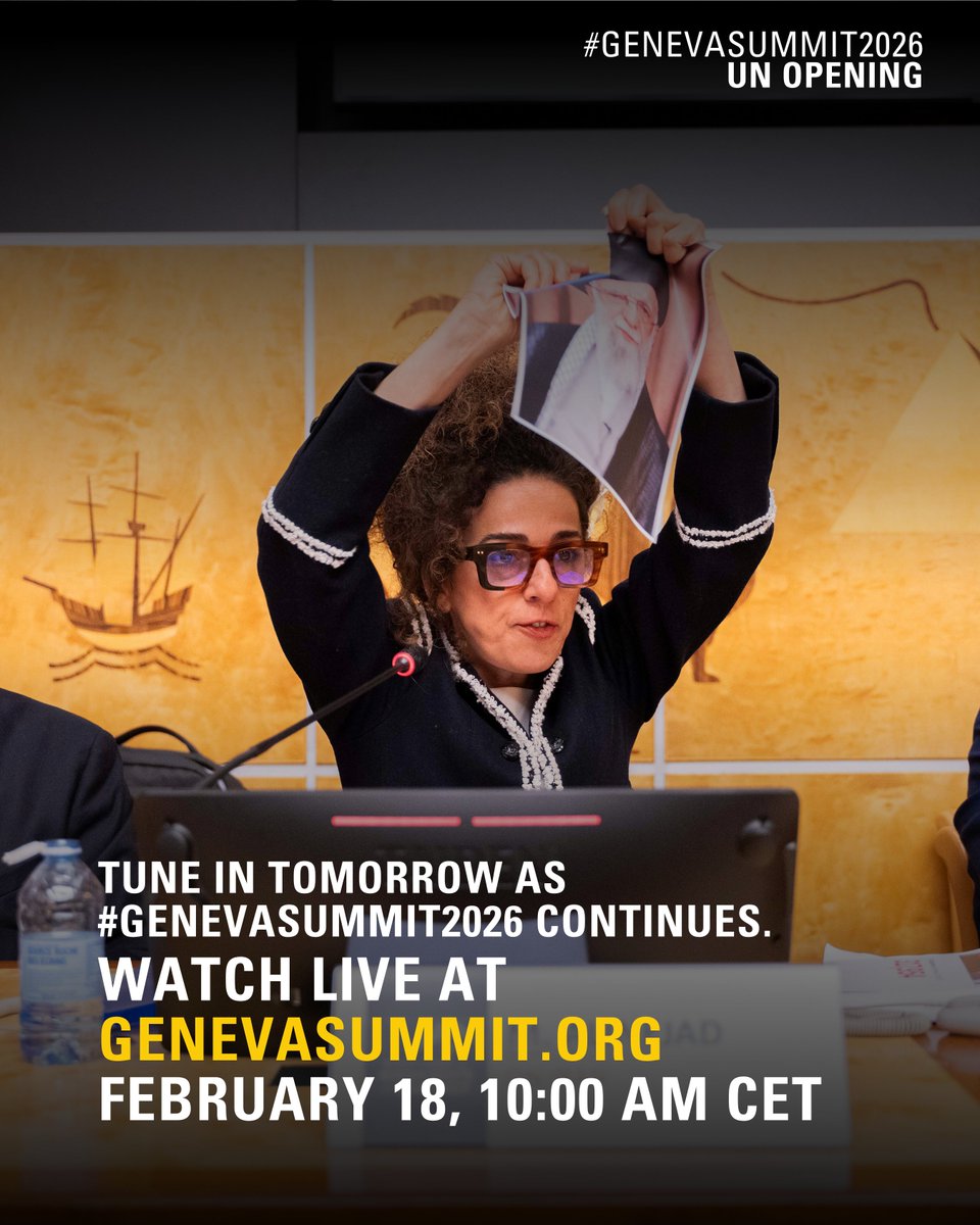 The Geneva Summit for Human Rights and Democracy tweet media