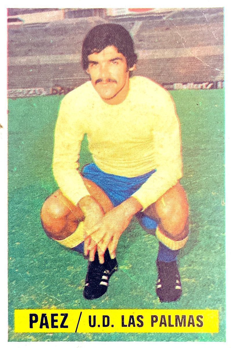 #MemoriaUDLP
Hoy es el cumpleaños de Federico Páez Martín, 18/02/1948 (Las Palmas de GC). El isletero jugó 12 temporadas en la <a href="/UDLP_Oficial/">UD Las Palmas</a>, siempre en 1ª división, con 285 partidos oficiales de amarillo (227 de liga, 52 de Copa y 6 UEFA) en los que marcó 13 goles. UN GRANDE!👌🏼