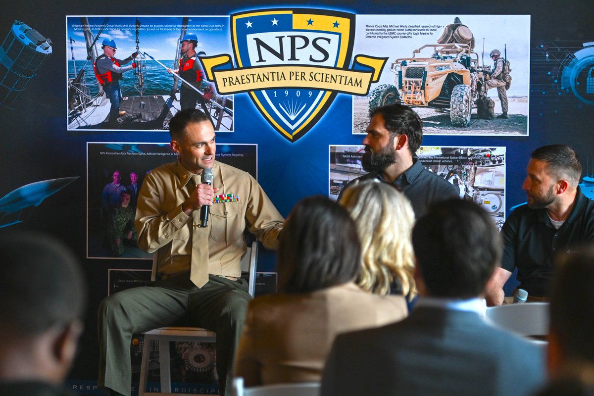 NPS_Monterey's tweet image. ICYMI, Converge @ NPS brought 30+ potential #industry #partners to campus for a series of student pitches, panel discussions with SMEs, and more - all focused on transitioning capabilities at the pace demanded for today’s warfighters. @USNavy @USMC

More: linkedin.com/feed/update/ur…