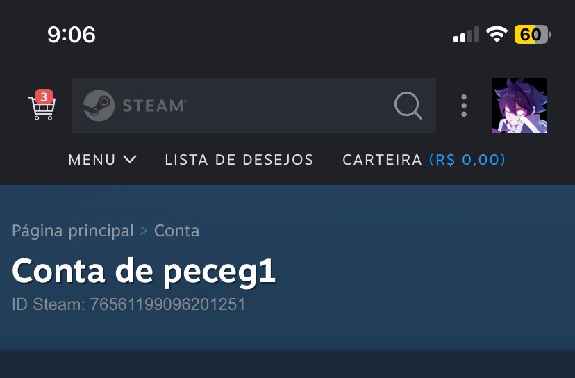 Pedroo_cezar's tweet photo. @nellpainzete po mano so achei esse id steam, tem  em outro lugar? https://t.co/PUxKO1UmuW