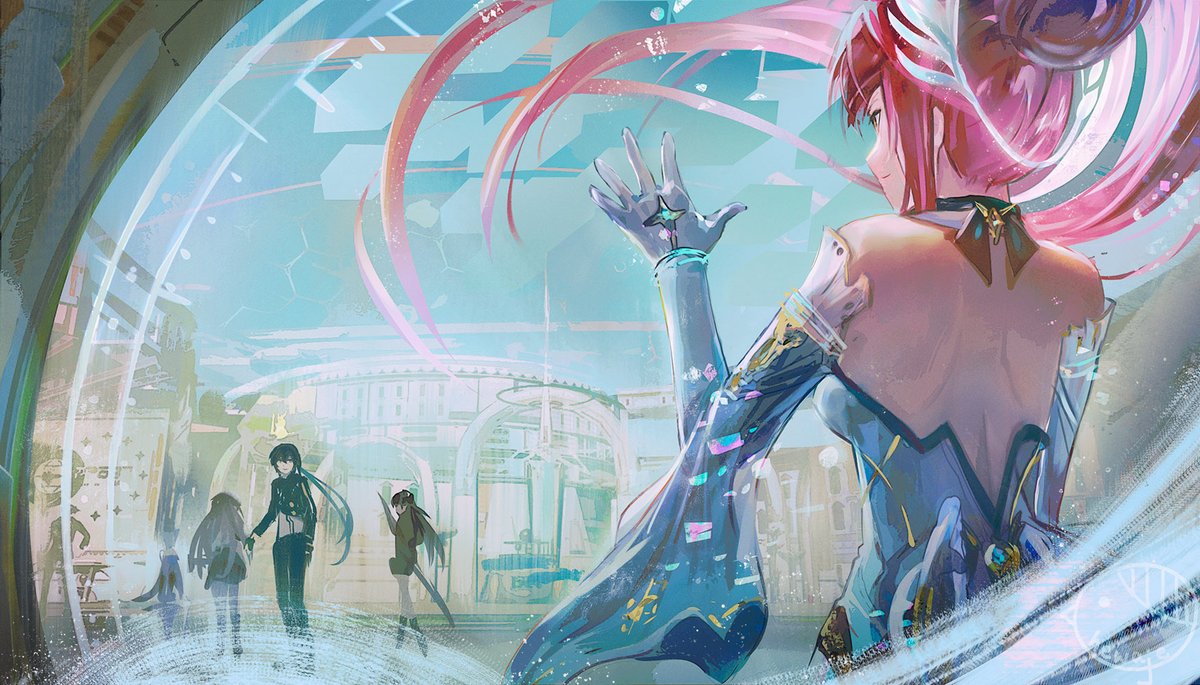 _hewaje's tweet image. Graduation...
#WutheringWaves #Wuwafanart #Aemeath #鳴潮 #エイメス