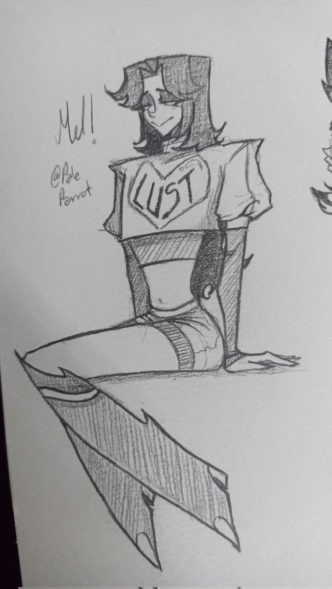 parrotpale1's tweet photo. Haciendo Oc's de HH por que la uni me esta destruyendo #HazbinHotel https://t.co/A4gq7SUJgJ