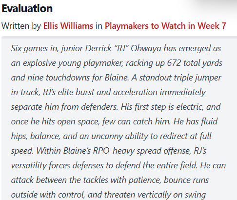 ObwayaJ's tweet photo. Thank you @BookofEllis @PrepRedzoneMN for the eval! https://t.co/6ewyGVjilI