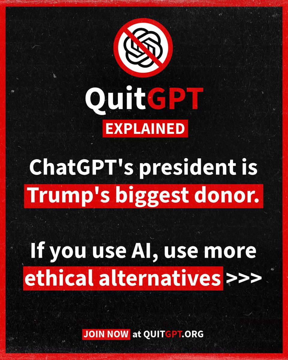 Sometimes you just have to use AI to make your life easier. We get it, so do we. 

In these cases, what more ethical alternatives to #chatgpt can we use? 

Scroll through to find out... #quitgpt #claude #gemini #mistral