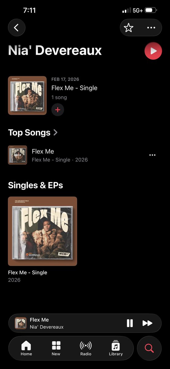 iamladyveronica's tweet photo. Wow I wonder who is trying to be funny, because this does not belong to @NiaDevereaux 

I wonder who stole what? I know I didn’t steal Nothing.  Let’s see if they STOLEN some music. #news #music #trending look at this. This Flex single does not belong to
Me. #newartist #tuesdayvibe
