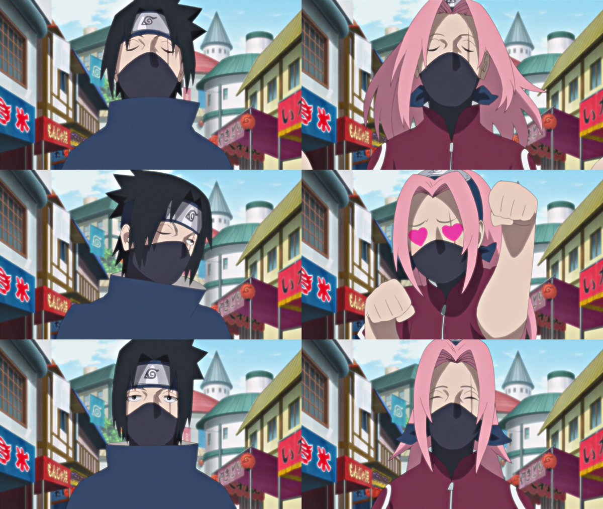 Até em Boruto ele não consegue superar o fato que as crianças dele cresceram