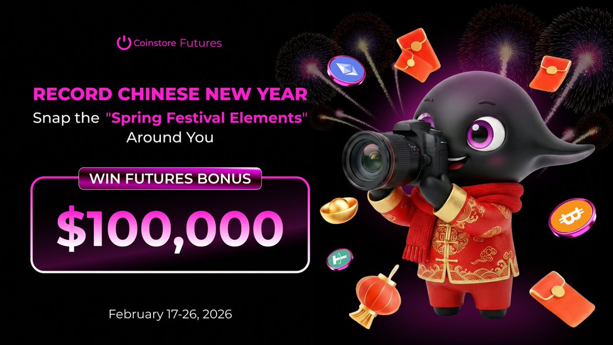 aresanfi's tweet photo. Prosperity, growth, and powerful trades this CNY! 🐉
Celebrate Chinese New Year with Coinstore Exchange. 🚀
@CoinstoreExc
#Coinstore #ChineseNewYear #Crypto #FuturesBonus #CoinstoreCNY https://t.co/pkicNmk8RB