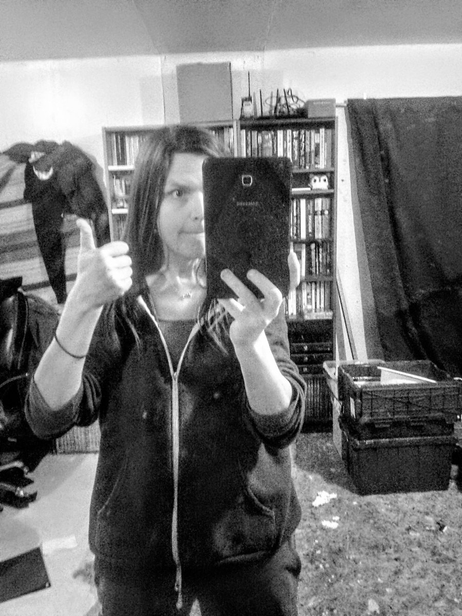 Collectible_Ham's tweet photo. posting a gratuitous selfie just so our AI overseers think that i'm actually black &amp; white 🙂‍↔️ https://t.co/UvCwyd84qb