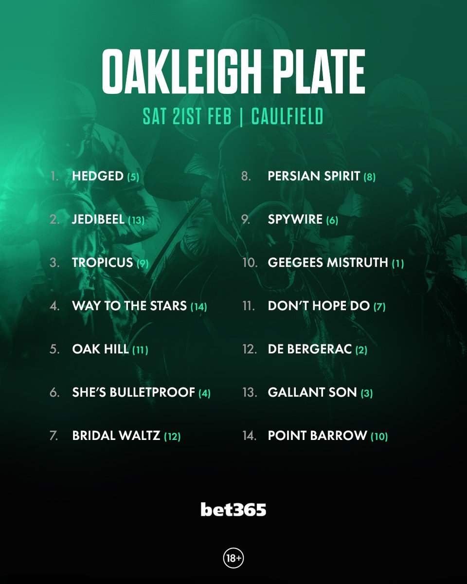 bet365_aus's tweet image. Point Barrow gets into the Oakleigh Plate with 50kg and will jump from 10.

Can the filly claim G1 success first up?

#Caulfield