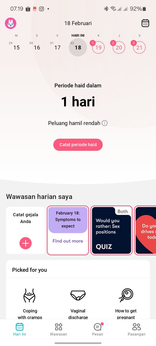 alamat tidak dapat puasa pertama☝🏻🙂‍↕️
semoga mundur deh walaupun taruhannya cycle mens🥹🙏🏻
