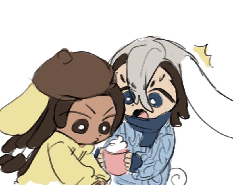 wait cinnamoroll zanka theres something on your lip.... more to the left..😢 #gachiakutafanart