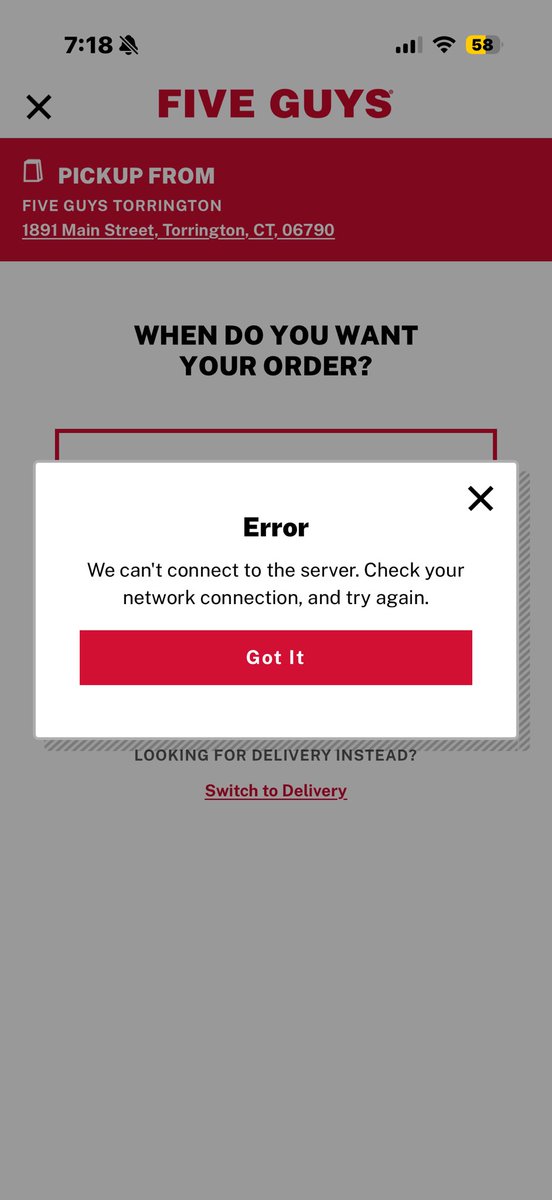misguidedviews's tweet photo. yo @FiveGuys what’s with this ruckus? i just want my burger 😔 https://t.co/pTP0QQUMRb