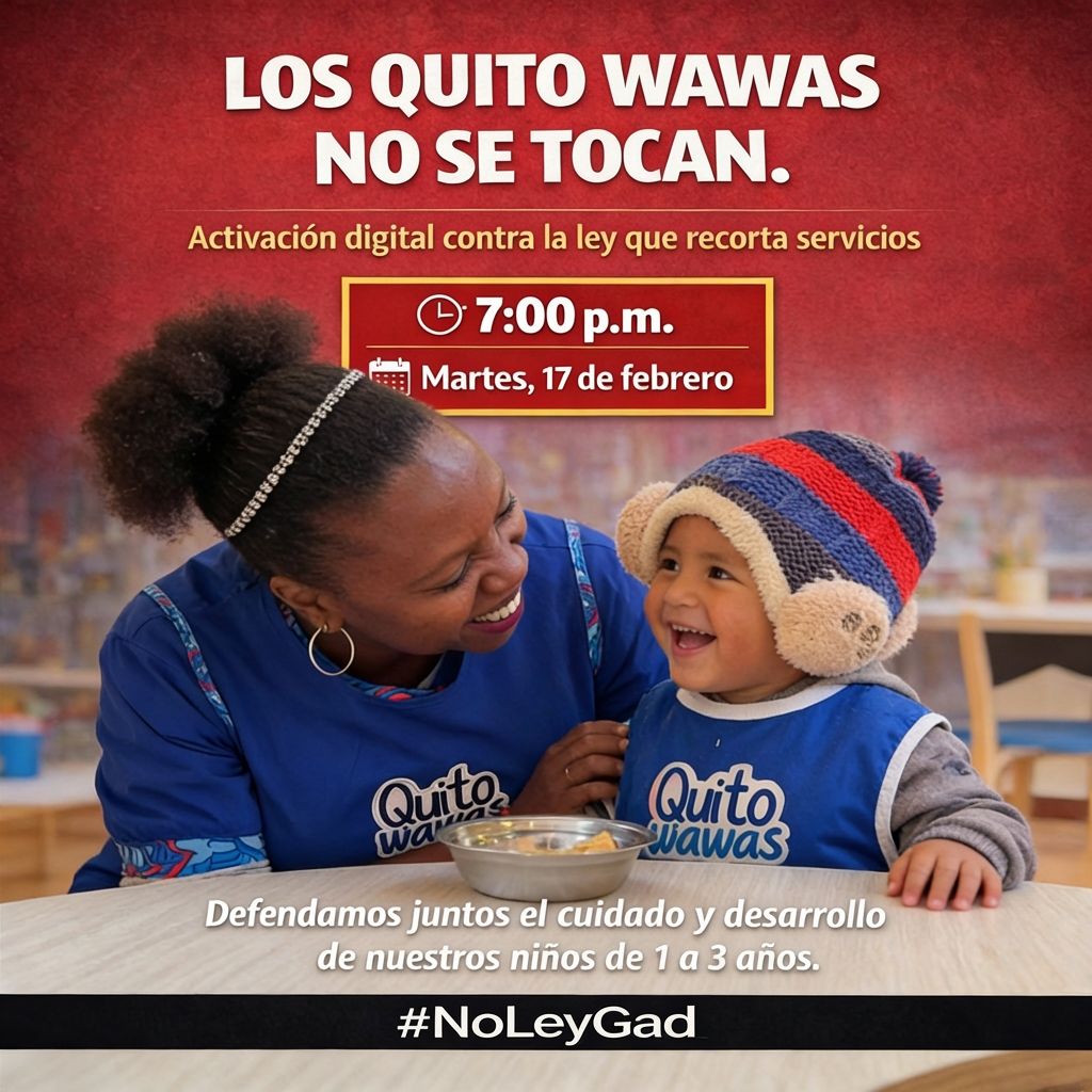 Los Quito Wawas no se tocan.

#NoLeyGAD