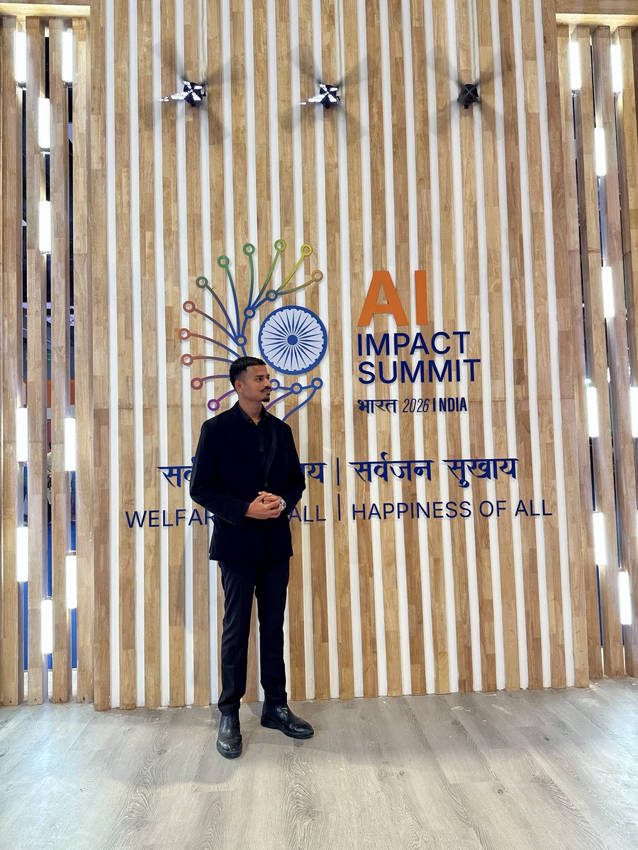 MukeshK_Rana's tweet photo. Attended #AIImpactSummit2026 at Bharat Mandapam, New Delhi.

AI is no longer a concept — it’s execution at scale.

As AI grows, security must grow faster.

#AI #CyberSecurity #TechIndia https://t.co/H73Kr9OCSB