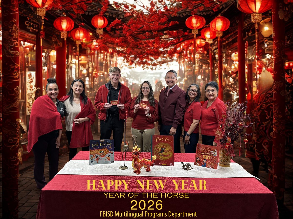 Happy Lunar New Year from the Multilingual Programs Department!