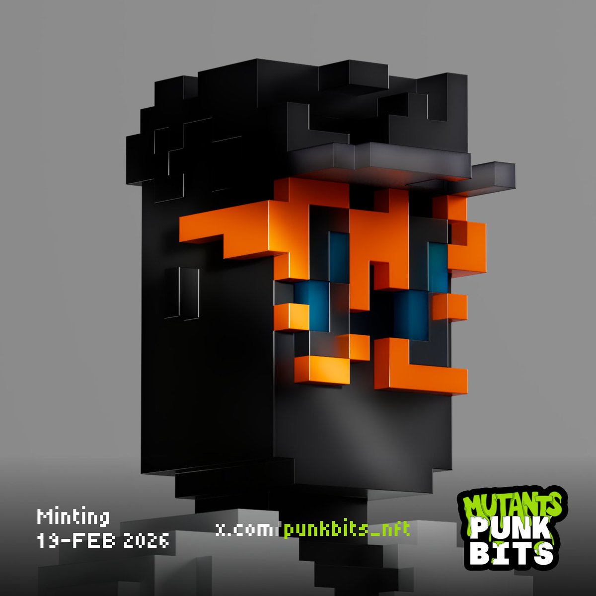 Remember this Punkbits Mutant well.

You’ll see him again tomorrow — in a big announcement, one day before the Mutants mint.

Gn gn for now.
Sleep well, friends.