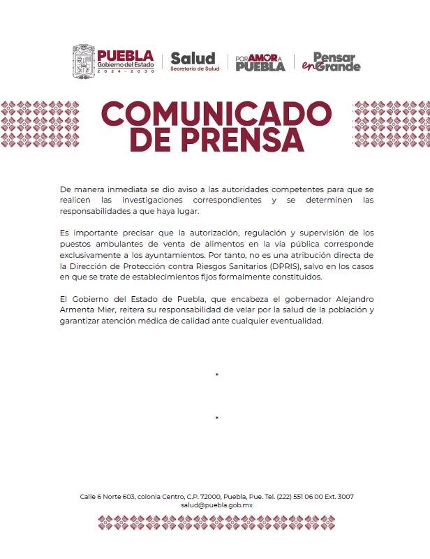 Siete menores fueron atendidos por intoxicación en #Huauchinango.
👩‍⚕️ seis ya fueron dados de alta; una menor continúa hospitalizada bajo observación.