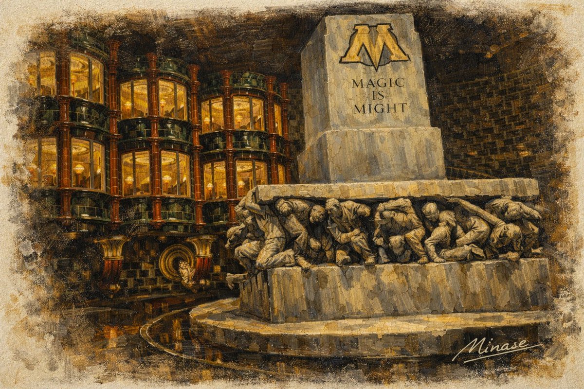Minase_Short's tweet photo. Visited the
ワーナー ブラザース スタジオツアー東京
and sketched from memory.
Not fully polished.
I wanted the paper texture and hand-drawn marks to stay.
That feels closer to the experience.

#ハリーポッター #スタジオツアー東京
#ワーナーブラザーススタジオツアー
#油絵 #手描き #アナログイラスト
#HarryPotter #WBTourTokyo
#OilPainting #HandDrawn #TraditionalArt
#ArtProcess #ExhibitionSketch