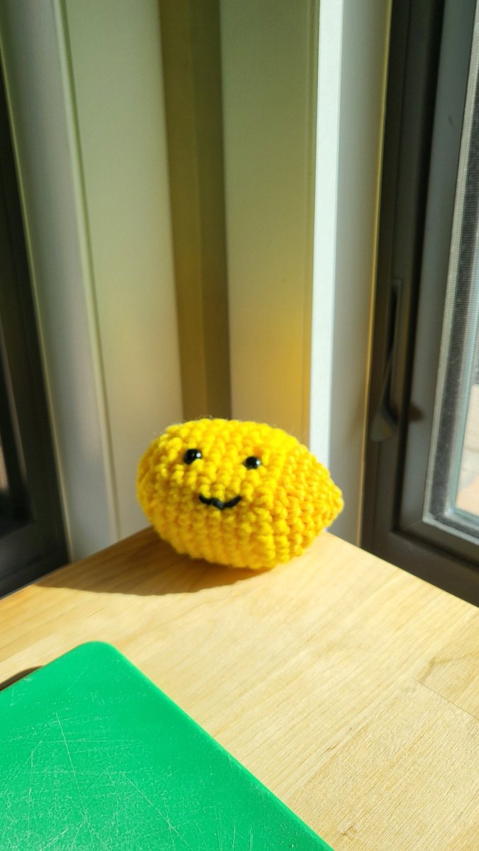 My newest #crochet... isn't it a cutie? #hobbies
