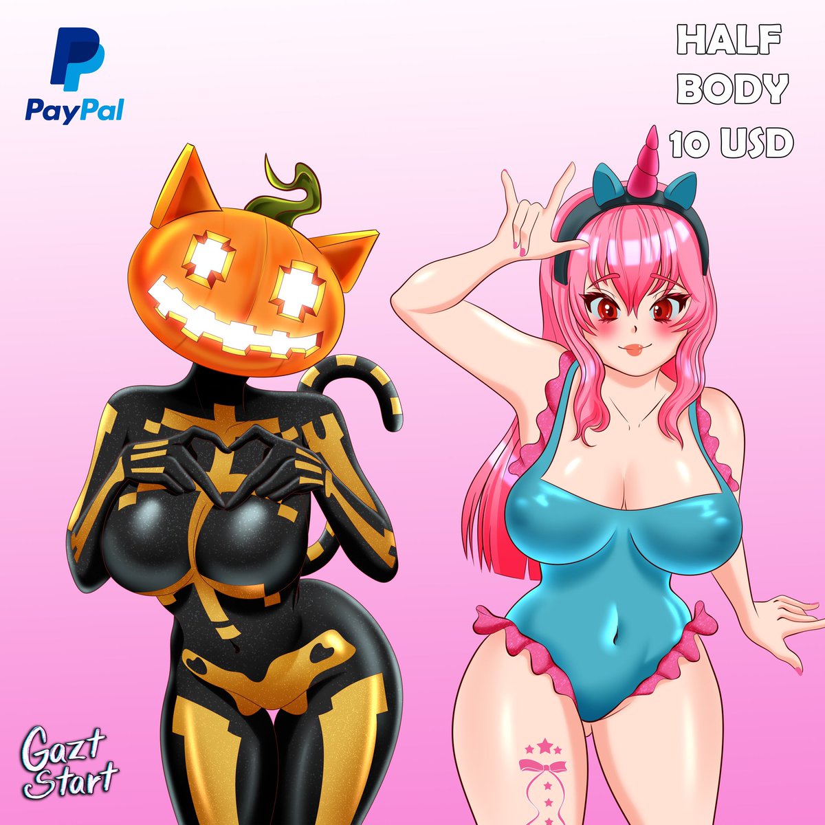 Gazt Start ($15 usd comm open) tweet media