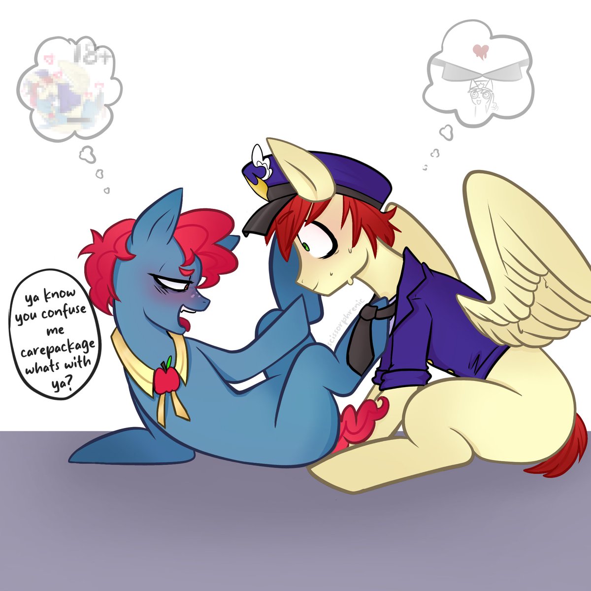 UrAnnoyingHose's tweet photo. I LOVE THEMMMMM
fanart for @TheTamers12345
#tamers12345 #carepackage #applebottom #applesplit #mlp #mylittlepony #mlpfanart
#Ship #pegasus #earthpony https://t.co/yY1Eenzas9