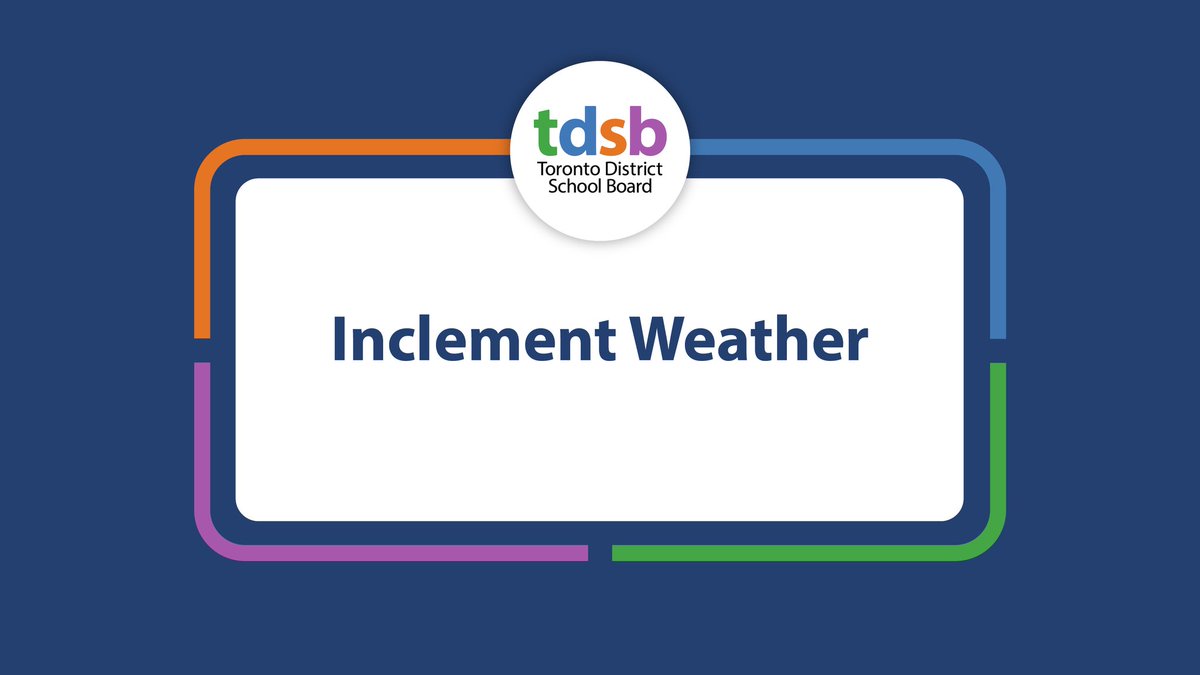 Toronto District School Board tweet media