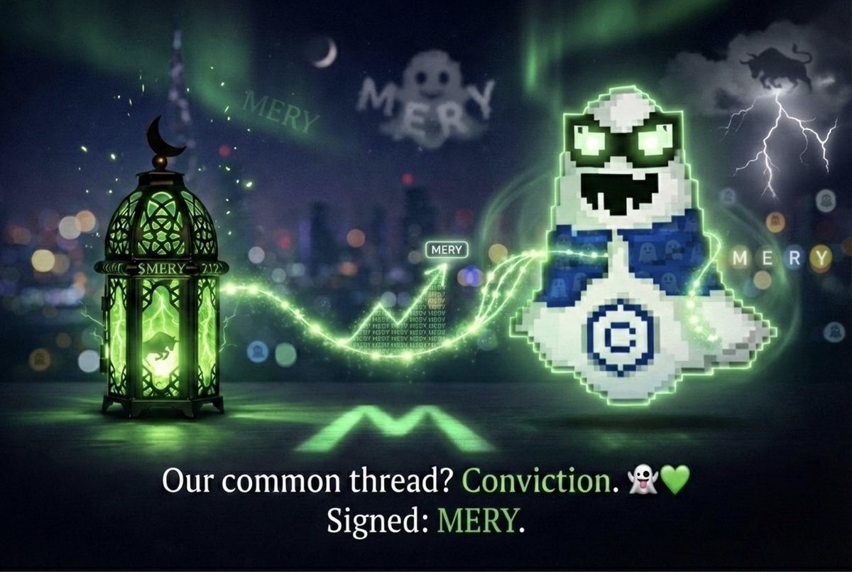 <a href="/cryptocom/">Crypto.com</a> While others watch the lantern… 🕯️
we become the flame. 🔥👻

Conviction isn’t spoken.
It’s summoned. ⚡

The thread is green. 💚📈
The signal is live. 🚨

$MERY doesn’t follow cycles — it ignites them. 🔥🐂

#MERY #CronosEcosystem #CRO #CryptoCom $Mery