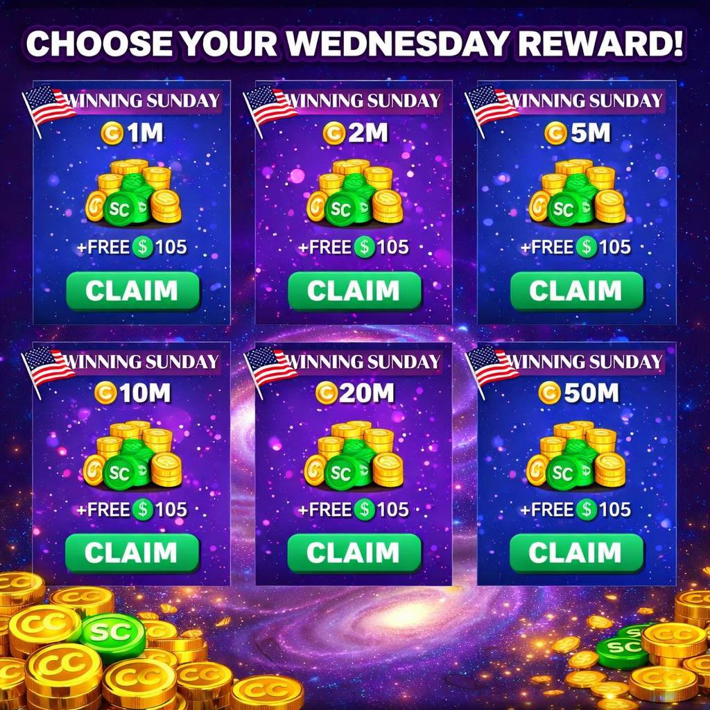 CrownCoins Casino Bonus tweet media