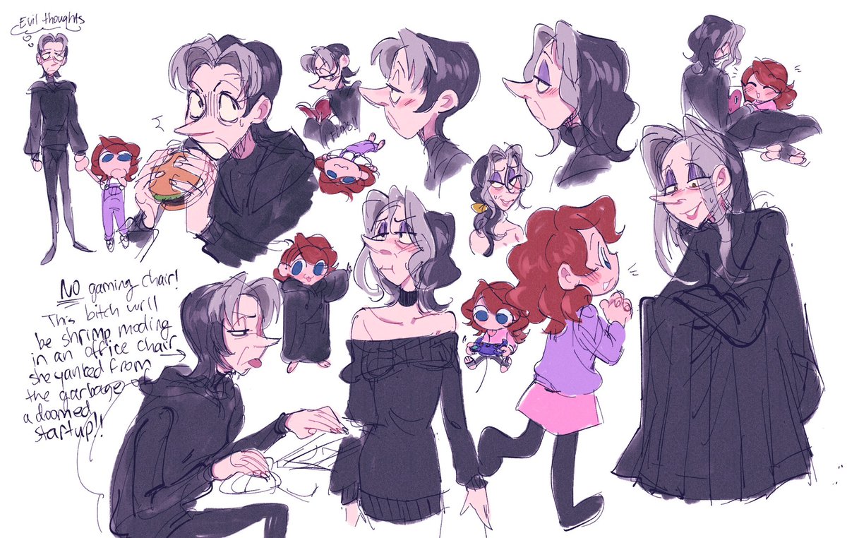 I haven’t done a doodle page in a while, feels nice!