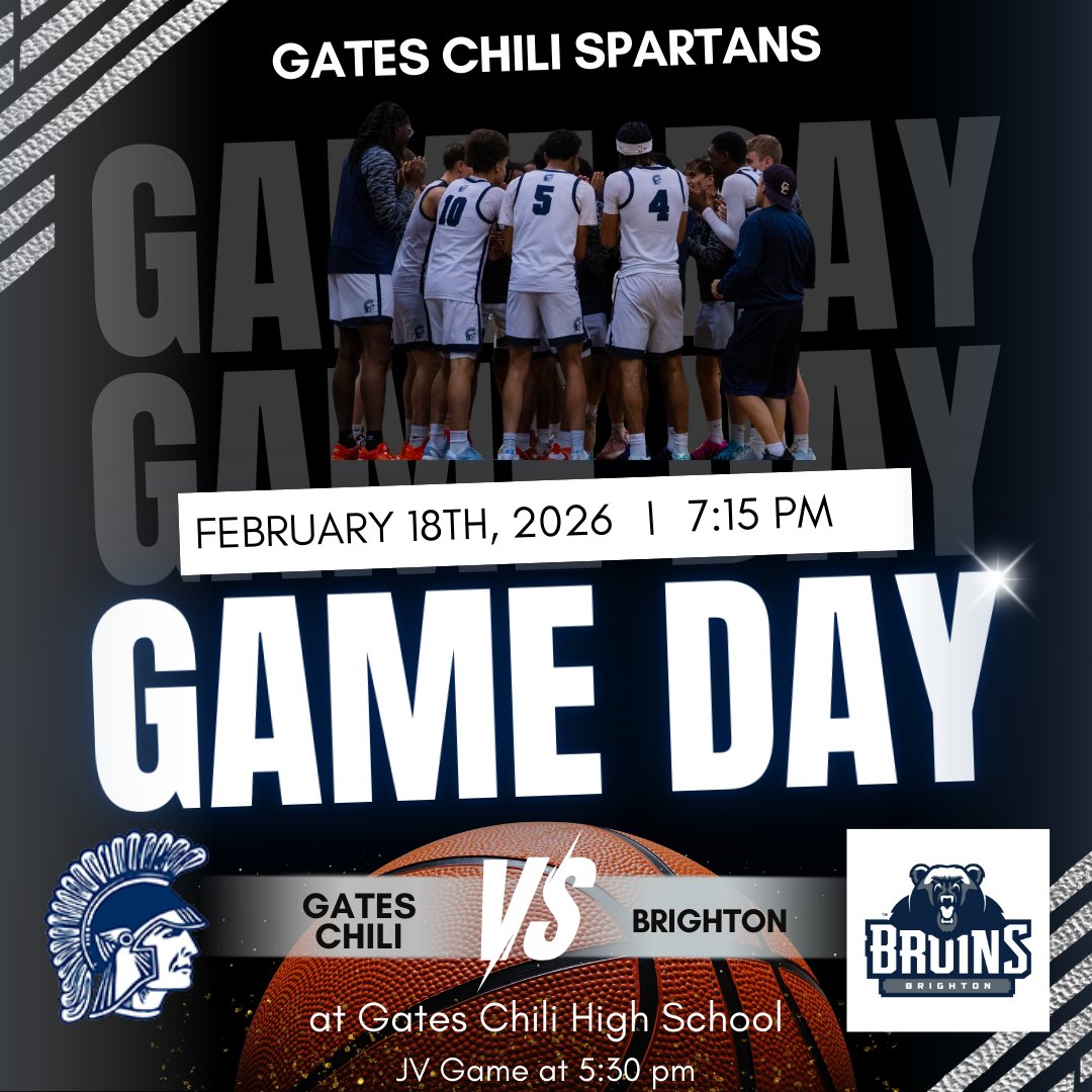 Come out and support the Spartans.  Last game of the 2025-2026 season, last home game, and Senior Night.  #gcpride #bleedblue