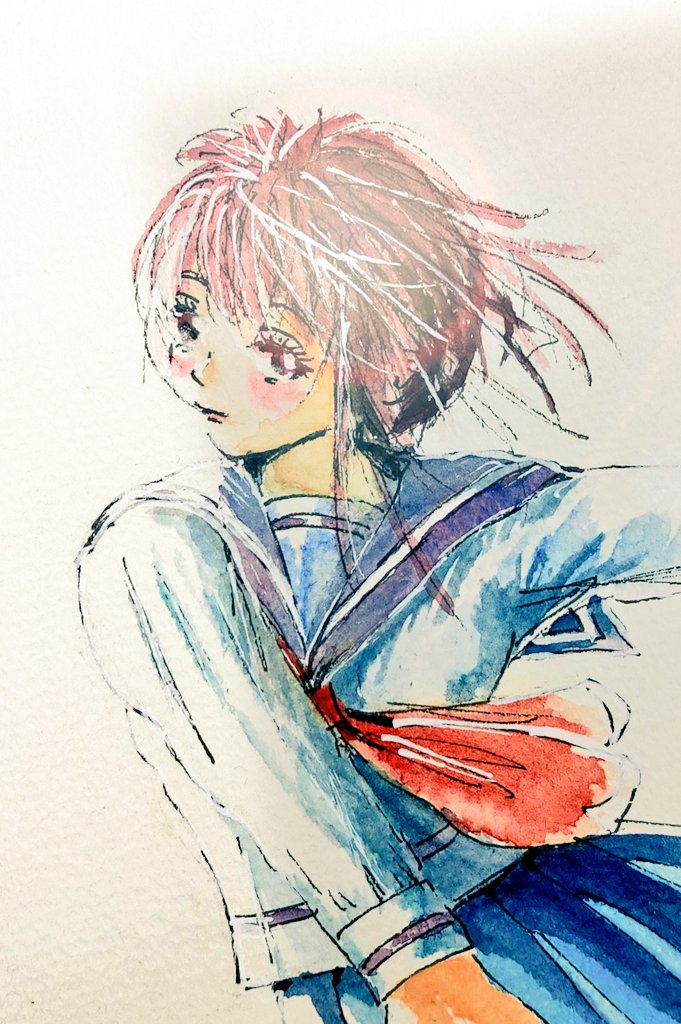 春へ飛び出せ💕 #イラスト #絵描きさんと繋がりたい