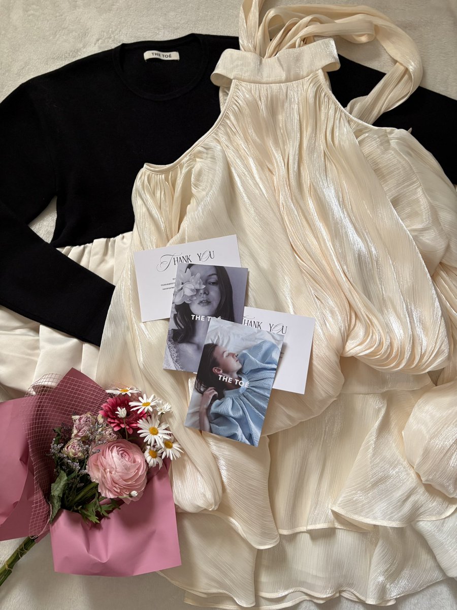 THE TOÉ】 Kinderdijk Dress Aachen Balloon Peplum 昨日届きました