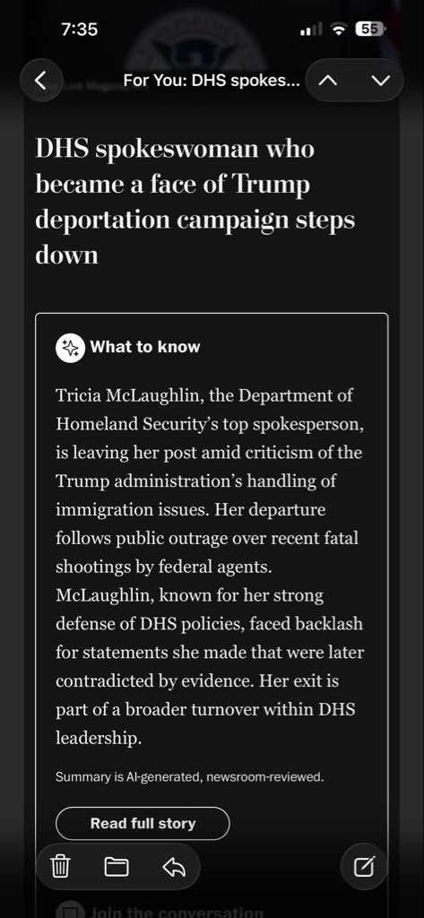 Pretty pathetic <a href="/wapo/">The Washington Post</a> you’re path to better journalism is AI summaries? <a href="/JeffBezos/">Jeff Bezos</a> please just sell it.