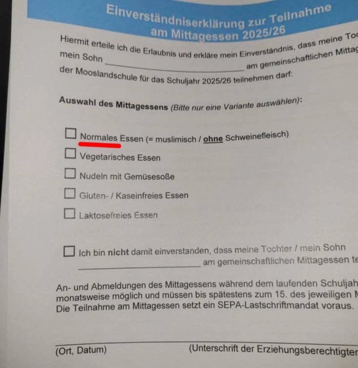 Normaler als Halal geht ja auch nicht.