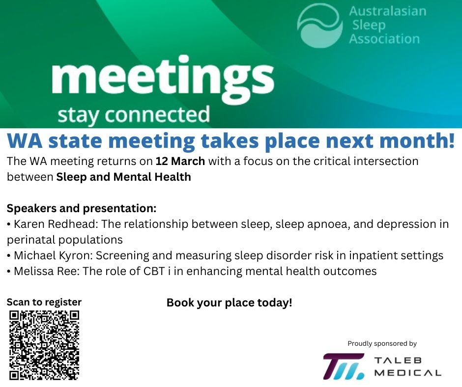 Australasian Sleep Association tweet media
