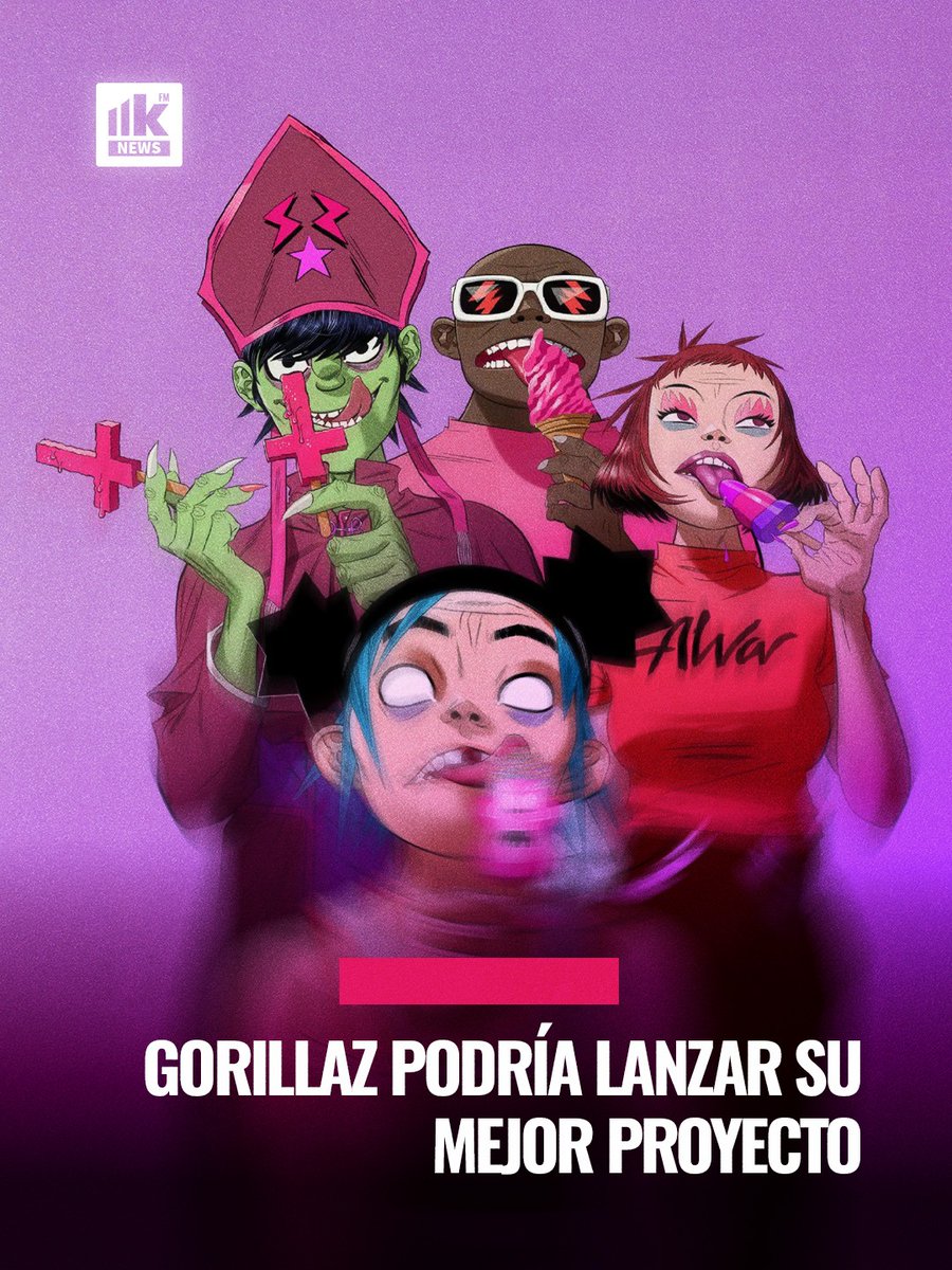 #Gorillaz logró reencontrarse como banda y dar vida a un disco que muchos consideran su
obra más potente en años, mezclando su estilo único de pop-alternativo, hip-hop, electrónica y delirios sonoros impredecibles. 📀✨

#LokuraNews