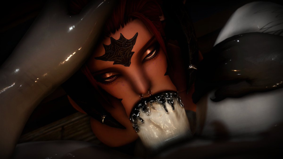 "Constance wanted to see the differences between us. I think she got the picture, don't you?~"

Thanks <a href="/BunnyTheHealSl/">A Certain Bunny Of a Healing nature</a> for collabing with me. Constance is beautiful, and I adored using her for these.

#xivafterdark | #ffxivnsfw | #xivnsfw | #gposersnsfw