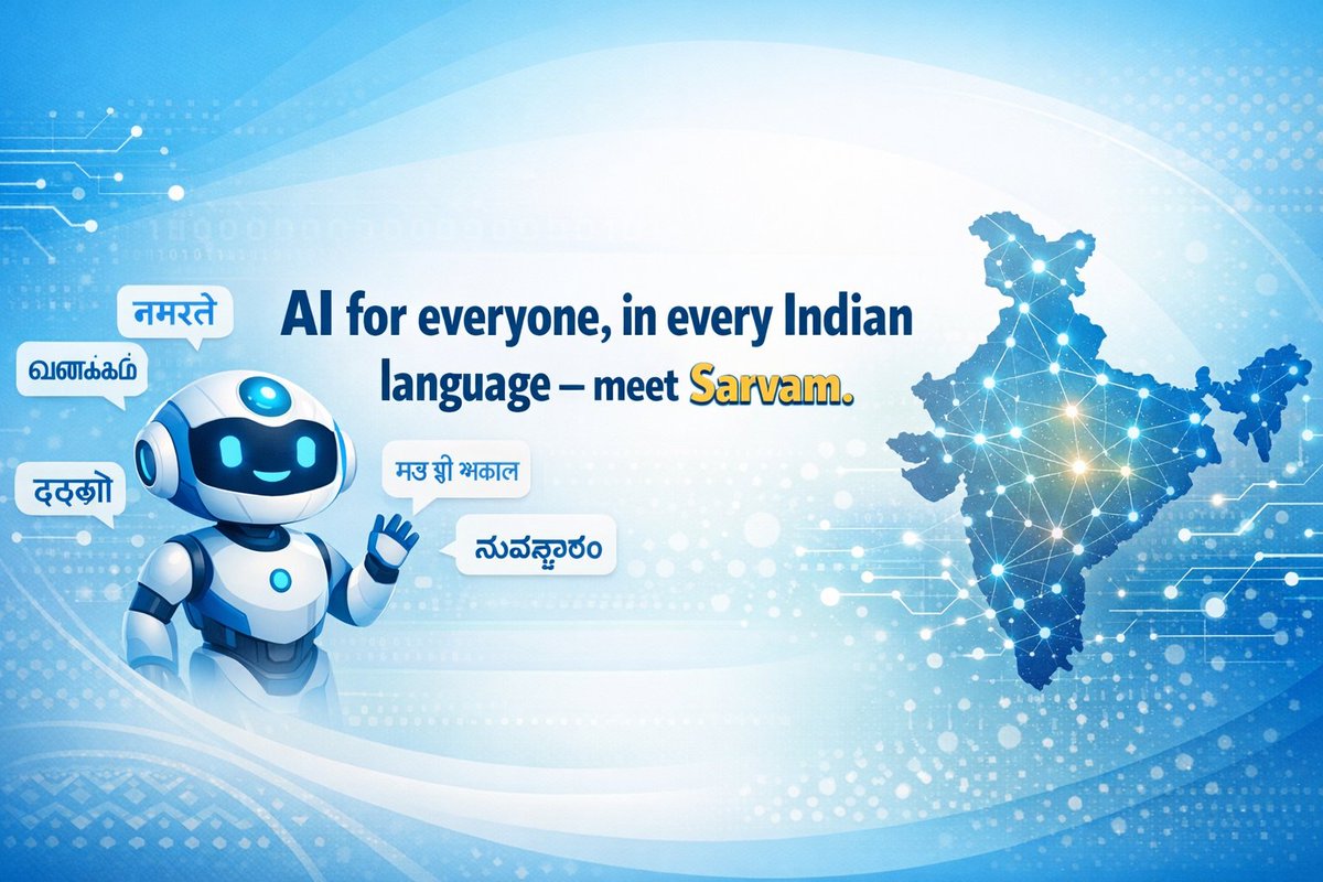 Sarvam AI: India’s homegrown ChatGPT — multilingual, voice &amp; text, and works even offline. 🇮🇳” #AISummit #aisummit2026 #chatsekskasar #india #sarvamai #ai