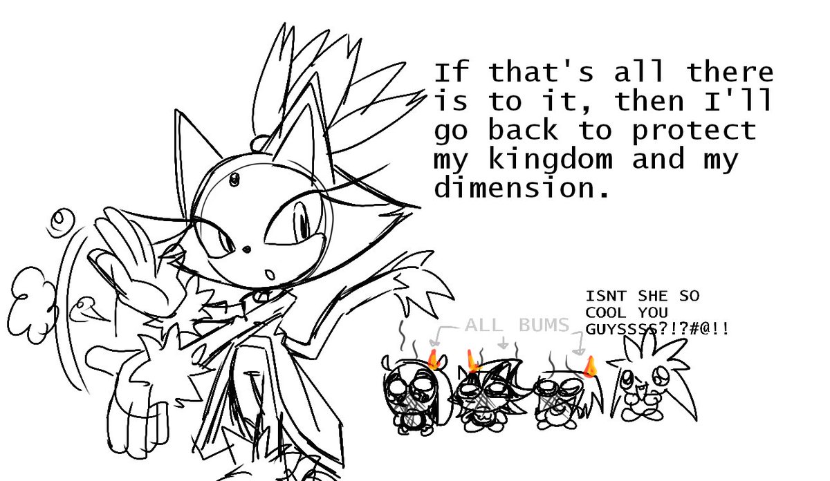 THE PRINCESS DOES NOT BOTHER WITH TRIVIAL FIGHTS