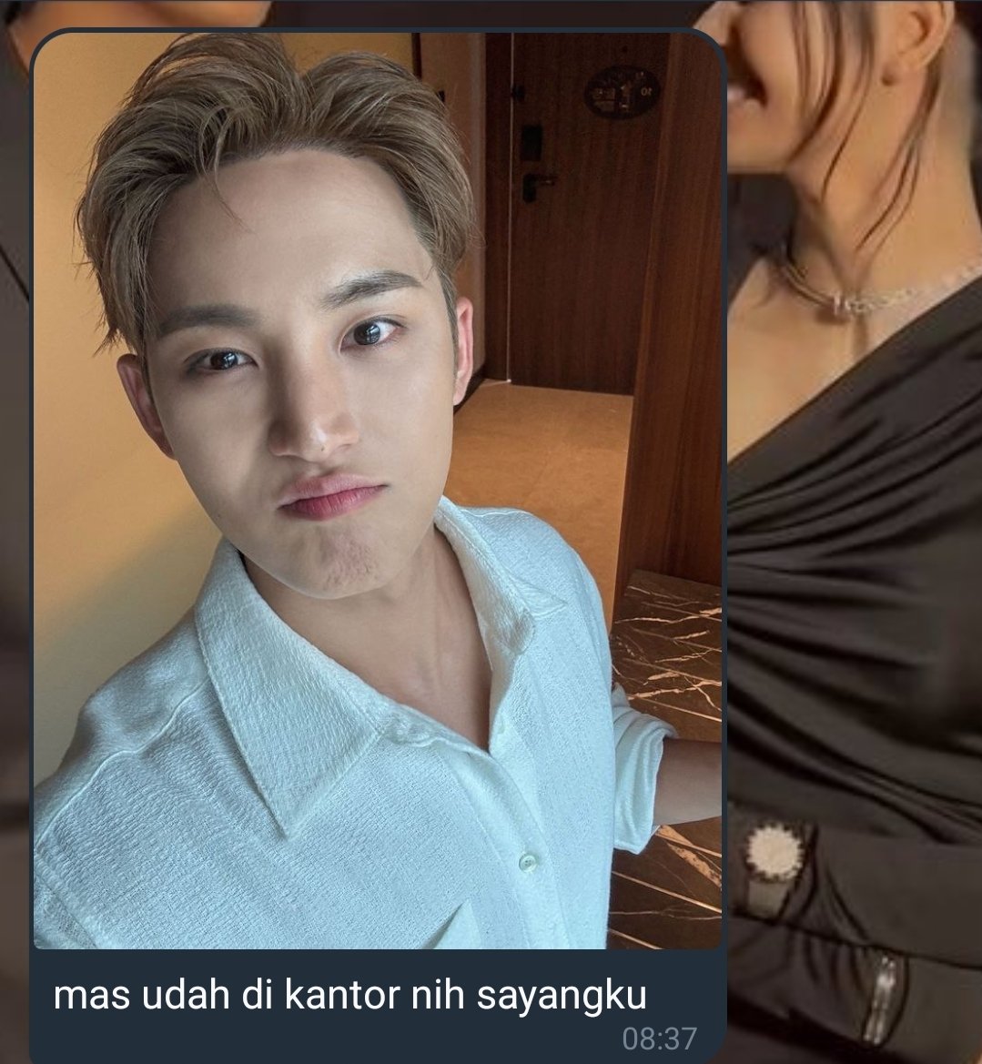 ganteng banget pacarku?!?!?!?!?! aku susul ke kantornya aja apa ya buat jagain? takut diambil orang😭😱