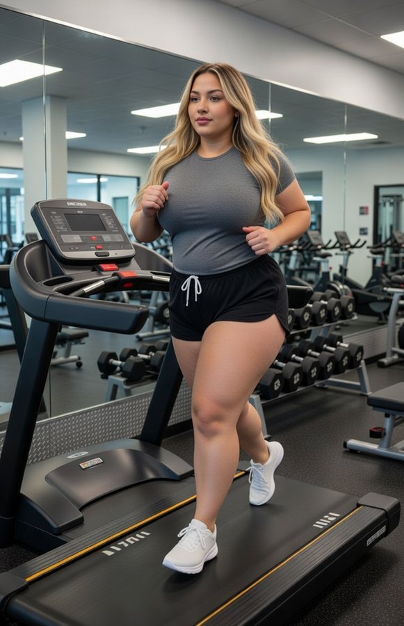 Much better.

Though that is one goofy looking treadmill 🤣