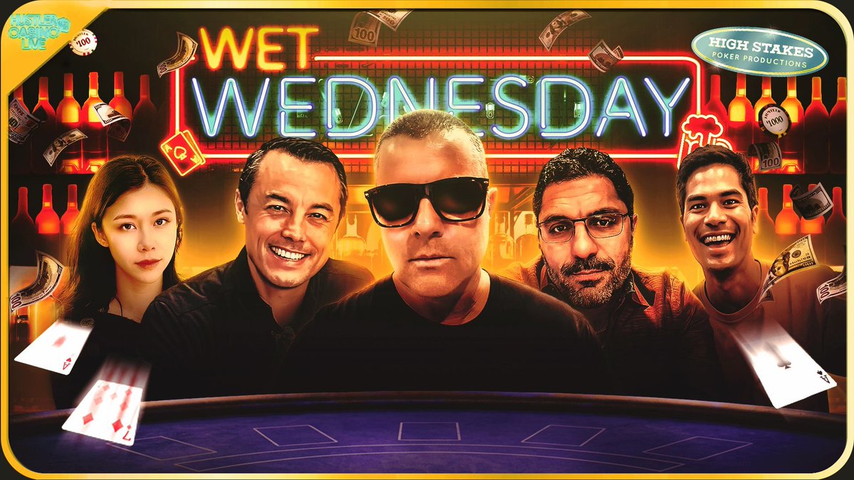 🚨TOMORROW NIGHT🚨
<a href="/HCLPokerShow/">Hustler Casino Live</a> 

I won't be on the 🎙️ ... 

I'll be on the FELT‼️

Tune in @ 4:30 PM PST⏰
📺:youtube.com/watch?v=fi9wib…

It's gonna be a WET WEDNESDAY🥵
