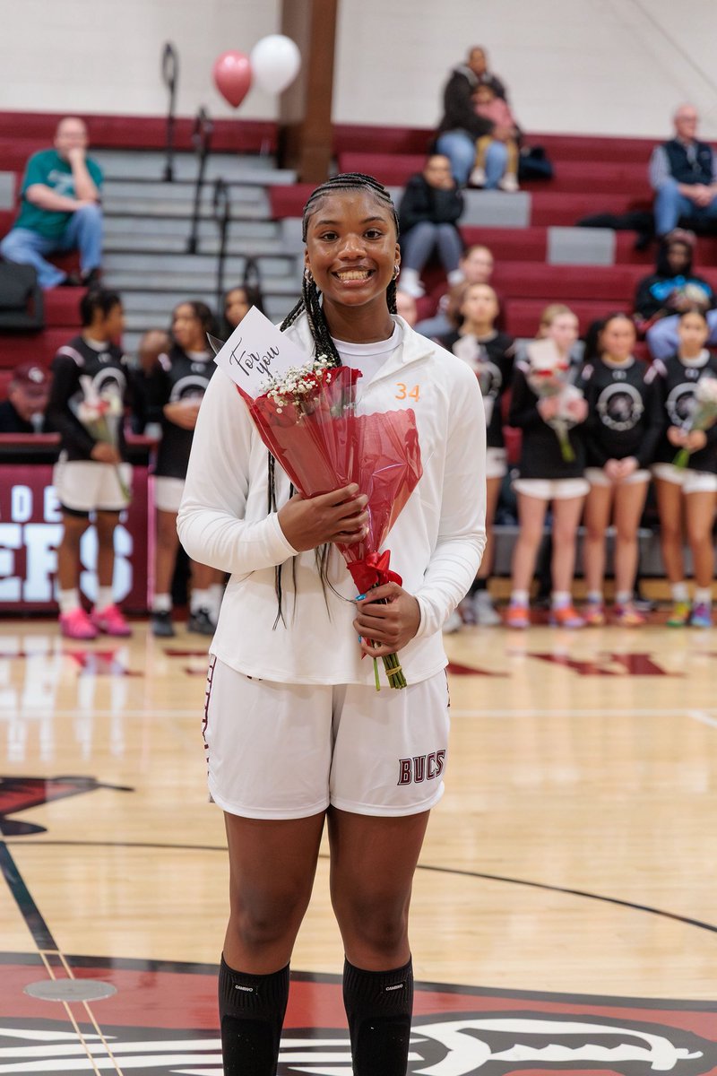 CaravelAcademy's tweet photo. We celebrated senior Brycelyn Stryckning on 2.16.26!  Brycelyn received a golden basketball commemorating her 500 rebounds achieved throughout her high school career.  We loved having so many family and friends join us for this special evening.  

Congrats Brycelyn! https://t.co/TaQmHrObMn