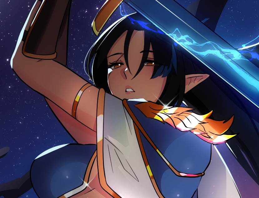 BalianBlue | Dhampir Paladin VTuber | tweet media