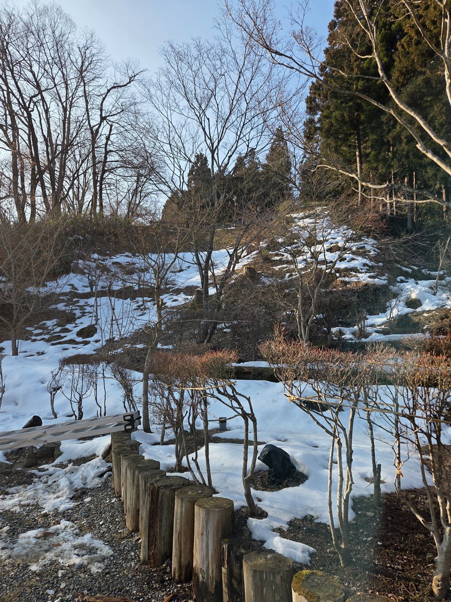 【難問】

この写真の中にカモシカがいます。

どこにいるか分かったらRPで教えてください！

#えさし藤原の郷 #映えすぎ平安 #EsashiFujiwaraHeritagePark