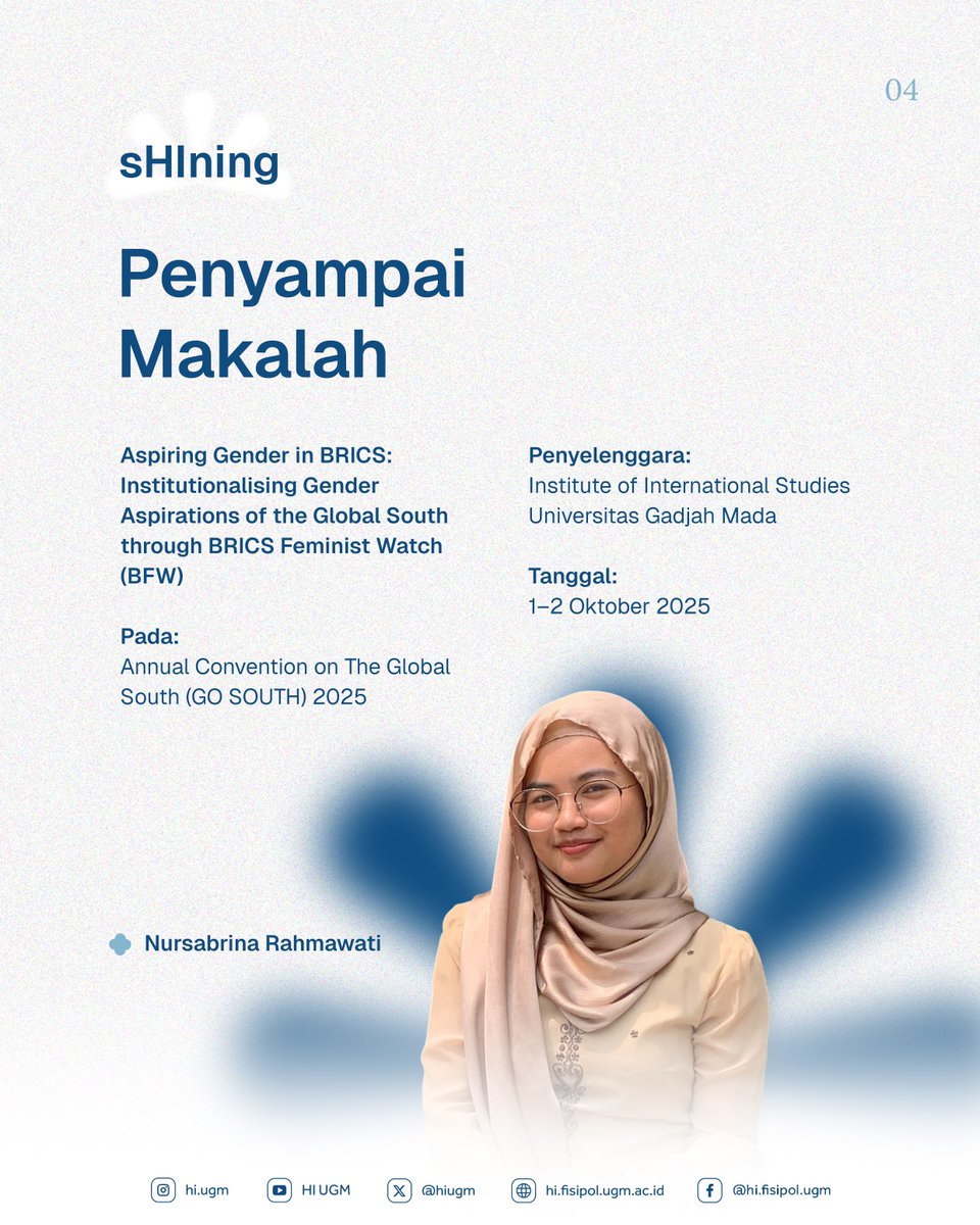 Departemen Ilmu Hubungan Internasional UGM tweet media