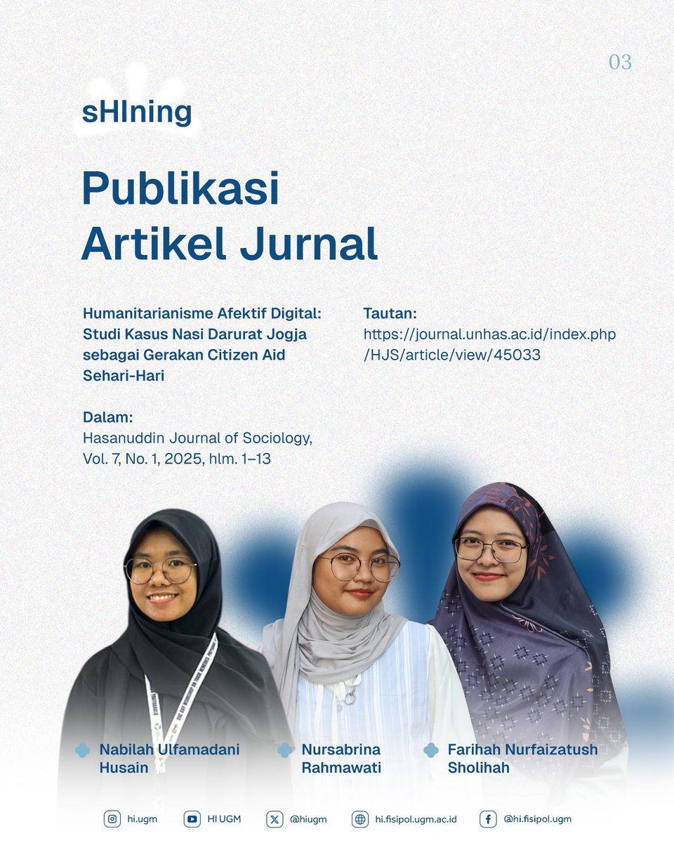 Departemen Ilmu Hubungan Internasional UGM tweet media