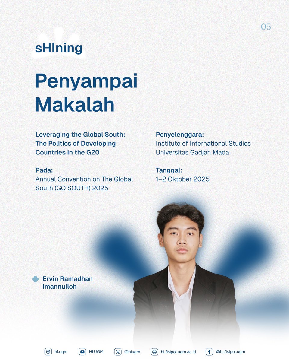 Departemen Ilmu Hubungan Internasional UGM tweet media