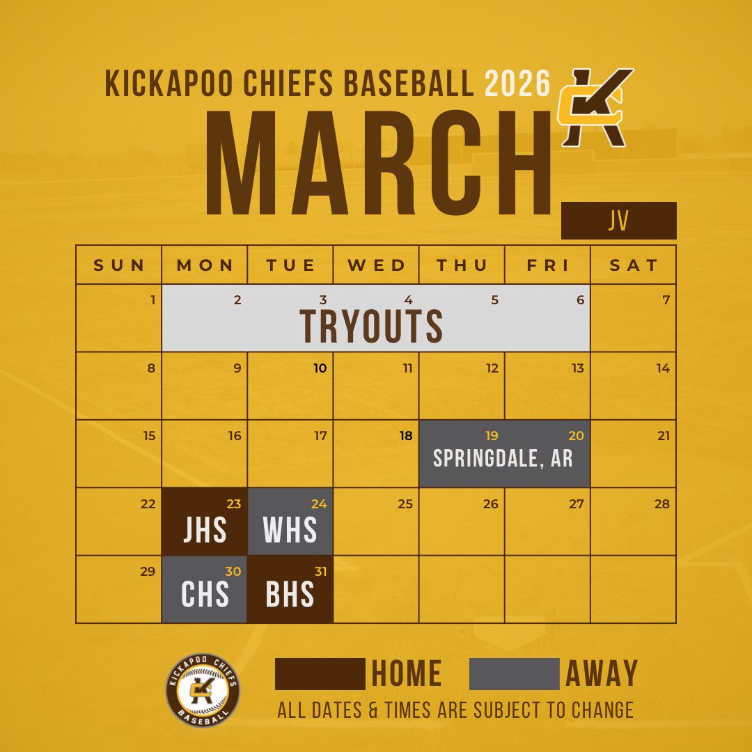 Kickapoo Baseball tweet media