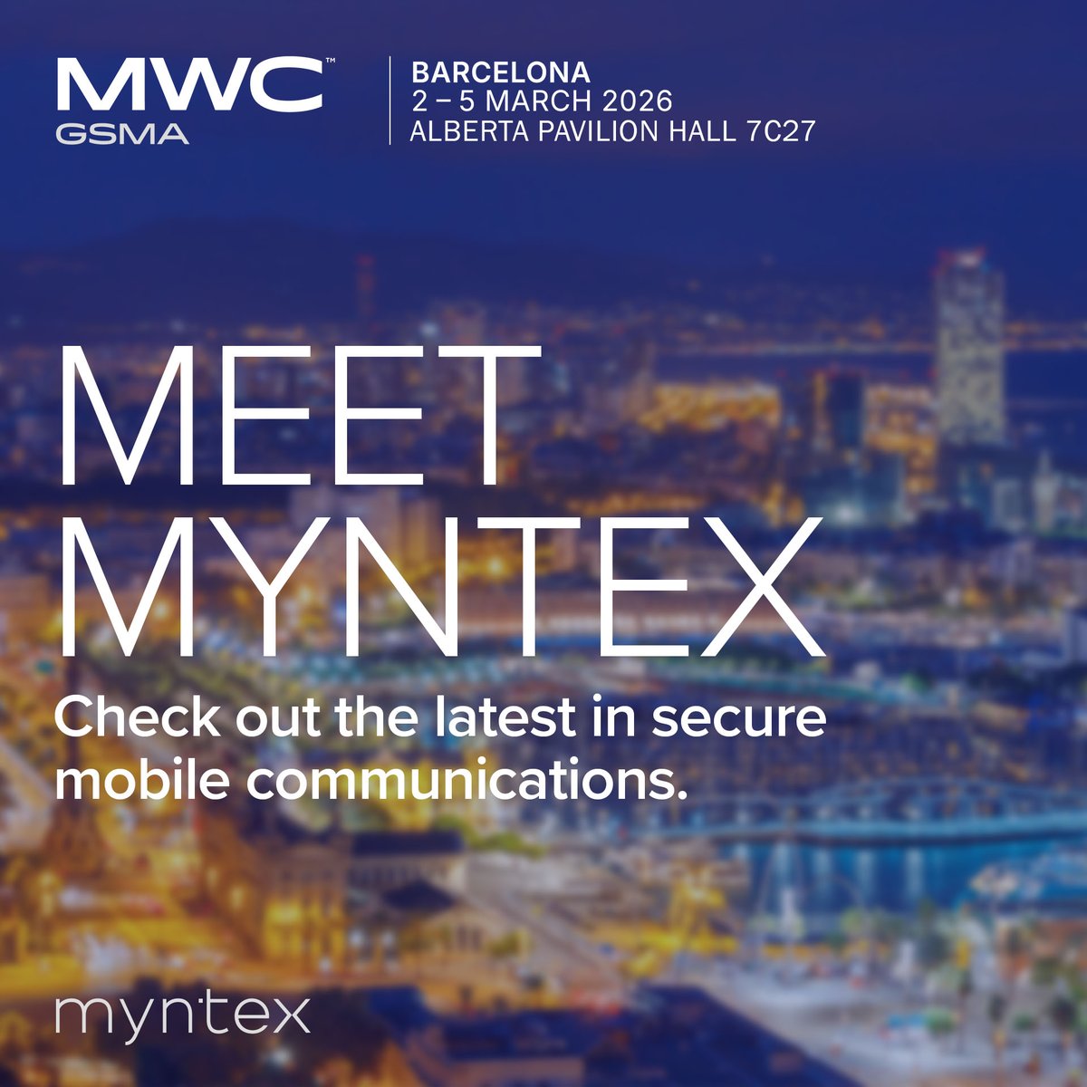 See our secure mobile communications platform for enterprise, government &amp; defense:

• Hardened OS
• Embedded MDM
• Advanced monitoring &amp; intrusion detection
• Quantum-resistant secure comms

Ask about logging &amp; real-time threat detection!

#MWC26 #MobileSecurity #SecureComms